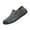 Navy, variant on EKVAHL Men's Leather Casual Slip-On Loafers, Lightweight Non-Slip Hand-Stitched Moccasins for Walking and Outdoor Use Blue
