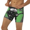 thumbnail image 3 of Rateoe Rock Guitar Guinea Pig Print Men’s Underwear Boxer Briefs Soft Comfortable Underwear Boxer Briefs, Long Leg Briefs,Anti-chafing Boxer Briefs, 3 of 7