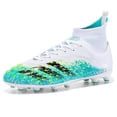 thumbnail image 1 of Mens Soccer Shoes Adult High Ankle Football Boots Grass Training Sport Footwear Sneakers X30A, 1 of 4