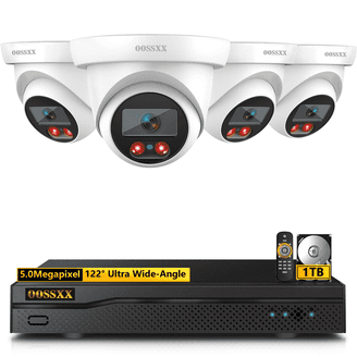 Swann DVR Indoor/Outdoor Security Camera System, 1TB HDD, 4 Bullet