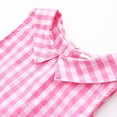 thumbnail image 4 of MAIHAN Toddler Girls Plaid Tank Tops Cute Sleeveless Shirts for Kids Casual Back Button Down Blouse Cotton Comfort Tank Tops(Pink,9-12 Months), 4 of 8
