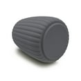thumbnail image 3 of Mainstays Rubberized Plastic Ribbed Toothbrush Holder, Grey, 3 of 7