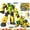 yellow, variant on Dinosaur Armorbot Transform T-Rex Robot Figures Toys Transfiguration Robot Weapon Set