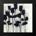 thumbnail image 2 of Wyatt Jr., Norman 12x12 Black Modern Framed Museum Art Print Titled - Small Roses II, 2 of 5