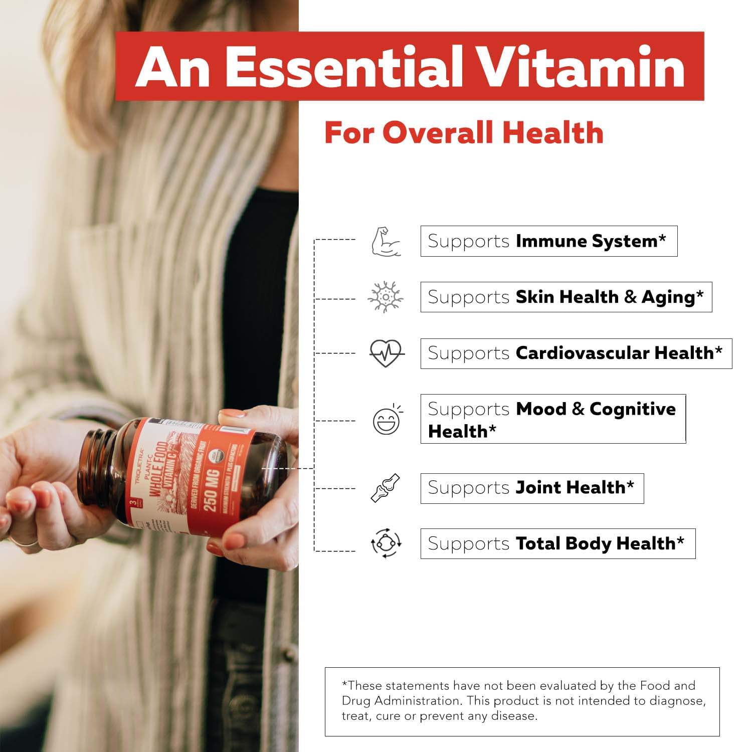 Triquetra Health Plant C™ | Organic Whole Food Vitamin C Complex