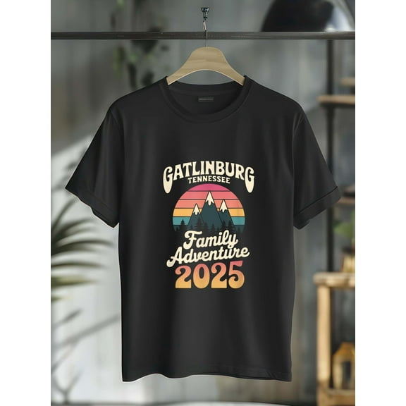 100% Cotton Family Vacation Gatlinburg 2025 T-Shirt