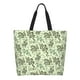 thumbnail image 1 of Balery Green Snake Bolsa Tote Estilo Estético con Cremalleras, Bolsa de Hombro, Bolsa de Compras Grande y Plegable, 1 of 8