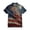 Dark Blue, variant on Men's USA 250th Anniversary American Flag Stars Polo Shirt Patriotic Casual Short Sleeve America 250 Merchandise