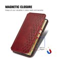 thumbnail image 3 of Allytech Flip Wallet Case for Google Pixel 8, Premium PU Leather Luxury Case with Kickstand & Card Slots, Strong Magnetic Closure Inner Soft TPU Shockproof Protective Case for Women Men - Red, 3 of 6