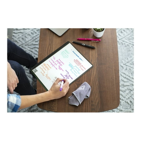 Rocketbook RKBEVR2LRCCDF Core Smart Dotted Rule Notebook, Blue - 8.5 x 11 in.