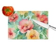 thumbnail image 4 of Georgia Cherokee Rose in Watercolor Glass Cutting Board Large 12 in x 15 in, 4 of 5