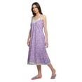 thumbnail image 5 of Moomaya WoMen's Sleeveless Nightdress For Ladies Printed Cotton Nightwear, 5 of 6