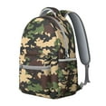 thumbnail image 2 of Camo Students Backpack Tactical Army Camouflage School Bag Outdoor Hunting Camo and Military Design for Student and Student, 2 of 6