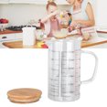 thumbnail image 4 of Taza Medidora De Vidrio, Tazas De Café De Vidrio De Borosilicato Escala Transparente Para Cocina Para Cafetería Para El Hogar ANGGREK Cocina, Decoración y Otros, 4 of 7