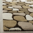 thumbnail image 5 of SAFAVIEH Soho Abbott Geometric Wool Runner Rug, Dark Brown/Multi, 2'6" x 8', 5 of 6