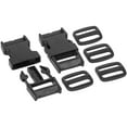 thumbnail image 2 of Coghlan's Quick Release Buckle, Impact Resistant Plastic, Black, 2 Pack, 2 of 3