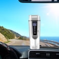 thumbnail image 4 of 12V/24V Car Kettle Digital Display Heating Cup Winter Kettle for car and boat Truck White, 4 of 6