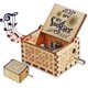 thumbnail image 3 of You Are My Sunshine-caja de música con impresión a Color, manivela de mano de madera, regalo de cumpleaños, Día de San Valentín, regalo de Navidad, nuevo, 3 of 4
