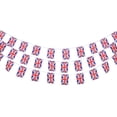 thumbnail image 2 of 30 Piezas Metros de Banderas de País, Banderines de Cuerda, , Decoración de Jardín para Fiestas perfecl  País Bandera Bunting, 2 of 7