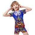 thumbnail image 4 of The Legend of Zelda Boys Two Piece Swimsuit Kids Swimwear Set Short Sleeve Bathing Suit Trunks And Shirt, 4 of 7
