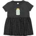 thumbnail image 3 of Inktastic Fireflies Summer Vacation Girls Baby Dress, 3 of 5