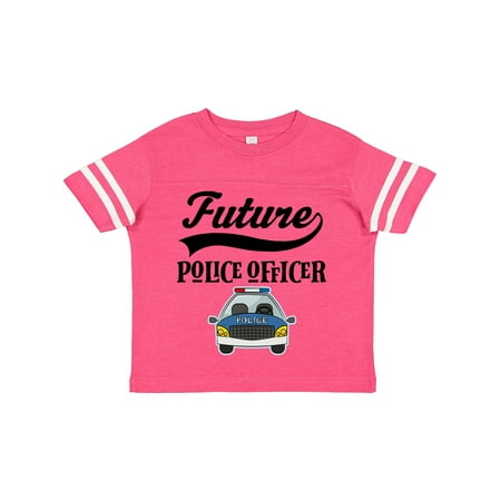 

Inktastic Future Police Officer Car Gift Toddler Boy or Toddler Girl T-Shirt