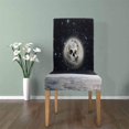 thumbnail image 4 of FMSHPON Apocalypse Skull Stretch Chair Cover Protector Seat Slipcover for Dining Room Hotel Wedding Party Set of 1, 4 of 5
