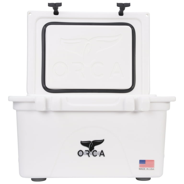 ORCA 26 Quart Hard Sided Cooler, White