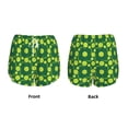 thumbnail image 5 of Lsque Tennis Balls Printed Women's Running Shorts with Liner Pockets,Elastic Quick Dry Workout Athletic Gym Yoga Shorts,Womens High Waist Shorts-Medium, 5 of 9
