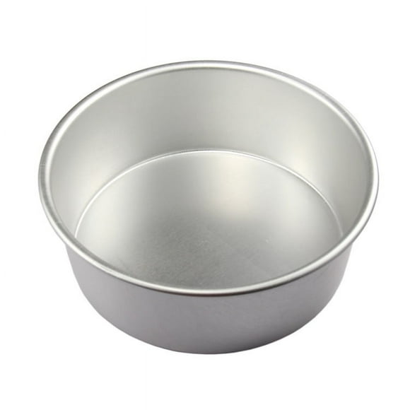 Molde para pastel de gasa de aleación de aluminio anodizado de 12 pulgadas con fondo sólido redondo sin fugas