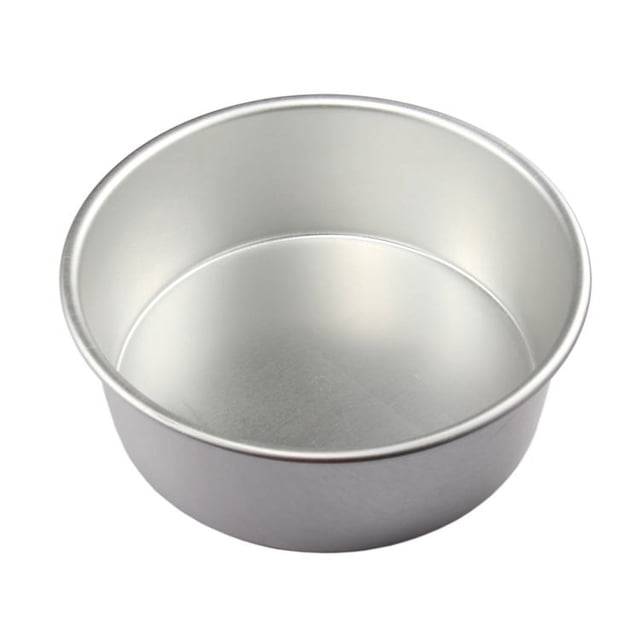Molde para pastel de gasa de aleación de aluminio anodizado de 12 pulgadas con fondo sólido redondo sin fugas