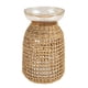 thumbnail image 2 of Khaki Glass Vase for Storage Creative Design with Anti Skid Bottom Fits Various Rooms 7 inch, 2 of 5