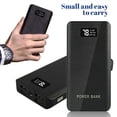 thumbnail image 4 of Portable Charger - Mobile Power 10000mAh High Capacity Cell Phone Charger, Compact External Battery Pack with LED Display and 4 Fast Charging Outputs for Mobile Phones Tablets, 4 of 10