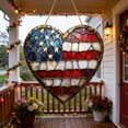 thumbnail image 2 of USA Independence Day Acrylic Star Hanging Ornament - 2D Patriotic Decor for Home, 2 of 7