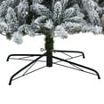 thumbnail image 5 of Nearly Natural 9ft. Flocked Livingston Fir Artificial Christmas Tree with Pine Cones and 650 Clear Warm LED Lights, 5 of 7