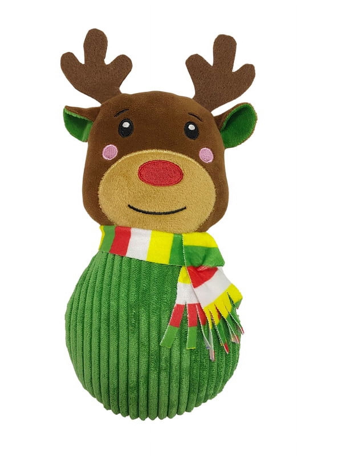 Vibrant Life Holiday 5 Piece Dog Toy Stocking Gift Set, Green