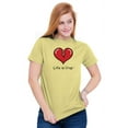 thumbnail image 4 of Broken Heart Breakup Dating Romantic Women's Graphic T Shirt Tees Brisco Brands L, 4 of 6