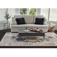 thumbnail image 2 of Momeni Chandler Cotton and Polyester Medallion Navy Area Rug 9'6" X 12'6", 2 of 10