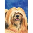 thumbnail image 1 of Lhasa Apso - Barbara Van Vliet Portrait Garden Flag, 1 of 1