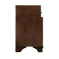 thumbnail image 5 of Nightstand with 3 Drawers - Cappuccino Finish, Metal Guides, Dovetailed Drawers, 29"H, 5 of 5