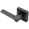 thumbnail image 2 of Vienna Door Lever with Square Rosette, Entry Latch, KW Keyway, Vintage Bronze by Stone Harbor Hardware, 2 of 4