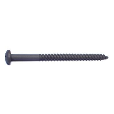 

#8 x 2-3/8 Black Phosphate Steel Phillips Truss Head Cabinet Screws CSTS-010