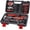 Dark Red, variant on 39-Piece Household Tool Set, Blue Hand Kit With Storage Case