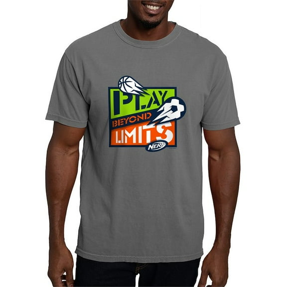 CafePress - Nerf Beyond Limits T Shirt - Mens Comfort Colors Shirt
