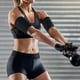 thumbnail image 5 of Recortadores de brazos para mujeres, bandas para el sudor para sauna, bandas ajustables para ejercitar los brazos, mangas tonificadoras para entrenamiento deportivo, 5 of 7