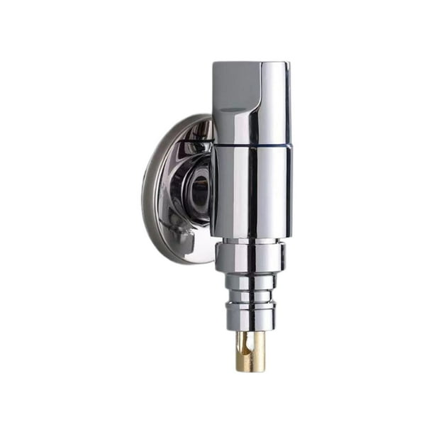 Grifo de lavadora de piscina de de latón, conector de tubo de 1/4 pulgadas, grifo frío montado en la pared para manguera de jardín, cocina
