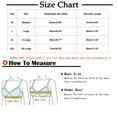 thumbnail image 2 of asdoklhq Summer Fall Sports Bras for Women 2025,Womens Fashion Plus Clearance Women Fashion Sports Bra Wire Free Underwear One-Piece Bra Everyday Underwear, 2 of 8