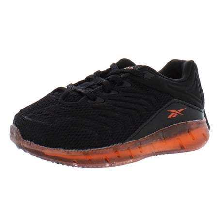 Reebok Zig KINETICA Baby Boys Shoes Size 5, Color: Black/Sun Orange