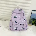 thumbnail image 3 of Mochila para mujer MBTI Kuromi, estilo japonés, informal, bonita, estética, estilo universitario, con dibujos animados kawaii, para mujer, 3 of 5