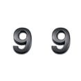 thumbnail image 1 of jesticaly House Numbers ple Numerical Marks Accessories Exquisite Number Signs Parts Number Sign DIY Accessory for Apartment Hotel Number 9 2Set, 1 of 6